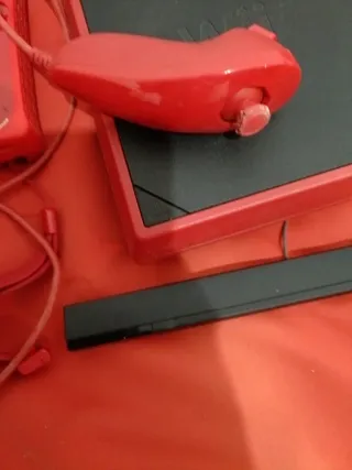 Consola Wii Roja Nintendo
