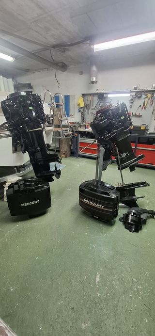 Mercury 60cv 2T avería y otro igual piezas
