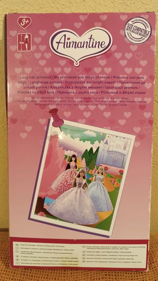 Muñeca Princesa Aimantine Pelo Largo