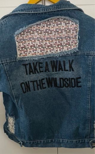 Cazadora Vaquera ROS MARTIN Desgastada