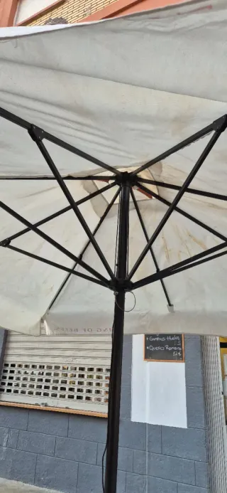 Sombrilla grande para terraza