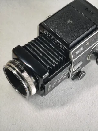 Rolleiflex 66SL cámara nalógica formato 6x6