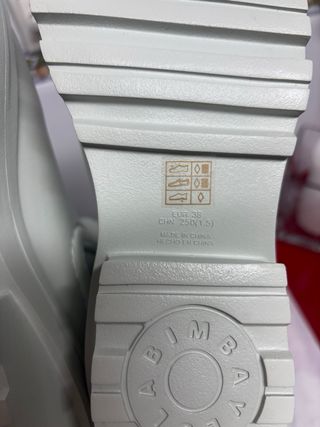 Botas de agua verdes nuevas bimba y lola