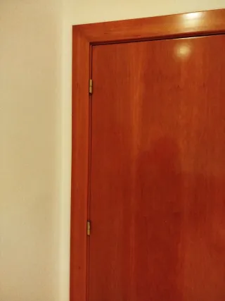 Puerta de madera para habitación