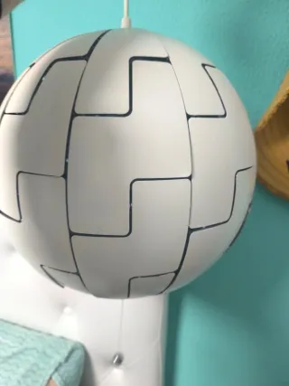 Lámpara Bola Ikea Desplegable