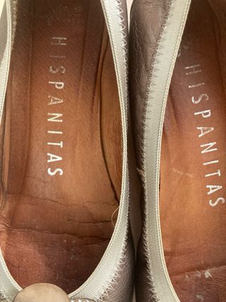 Zapatos Hispanitas piel color cobrizo