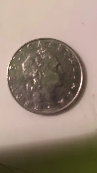 Moneta 50 Lire 1958 Rara