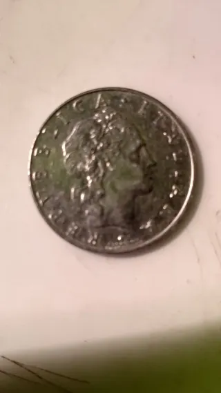 Moneta 50 Lire 1958 Rara