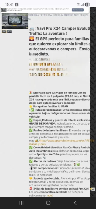 GPS 2026 Autocaravana, Camper y Camiones