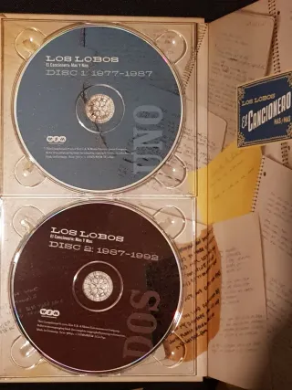 Los Lobos - El Cancionero Más y Más 4 CDs + Libro