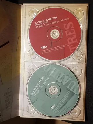 Los Lobos - El Cancionero Más y Más 4 CDs + Libro