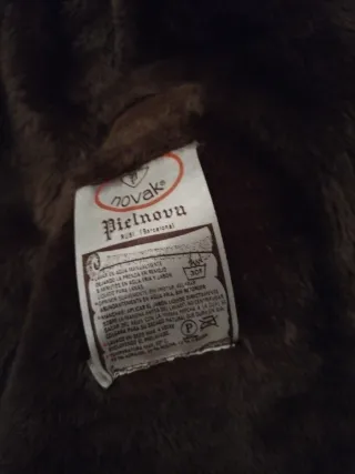 Chaquetón piel vuelta forrado