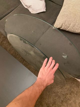 Cristales redondos para mesa