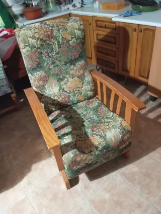 Pack 2 Butacas Patchwork Madera