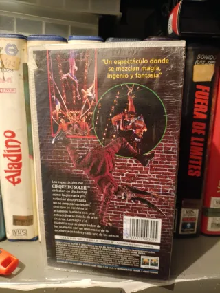 VHS Circo del sol Quidam Película a estrenar