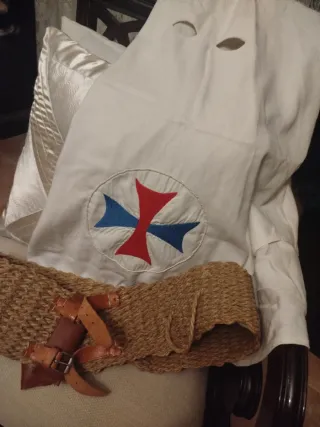 Cinturón de esparto de nazareno.