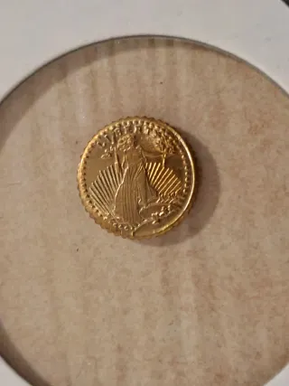 Monedas Oro 22KL MAXIMILLIAN -- ELECTROPLATED --