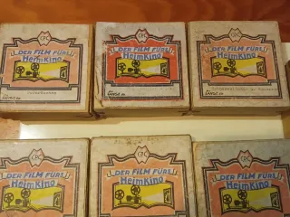 Películas antiguas para proyector Heimkino