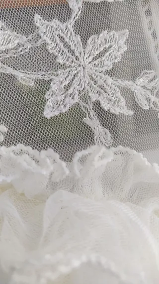 Vestido de novia en marfil