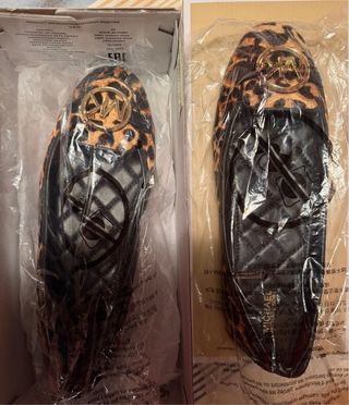 Manoletinas Michael Kors Animal Print