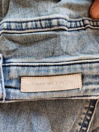 Pantalón vaquero mujer azul