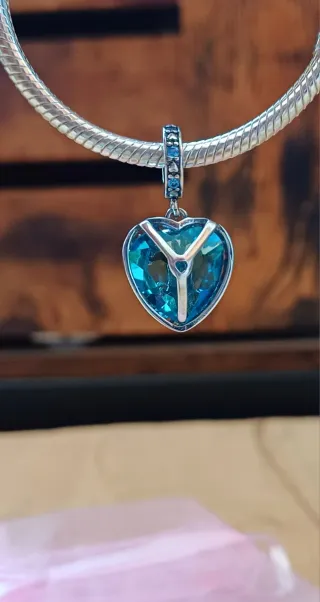 Charm Colgante | Gran Corazón Árbol Vida