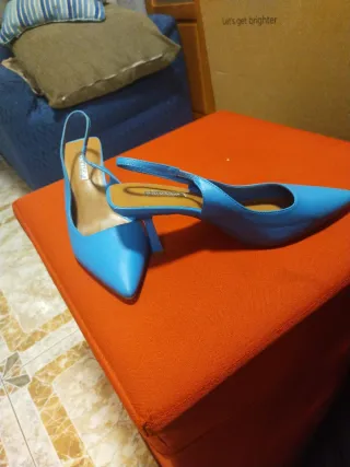 Zapatos de tacón azul Primark