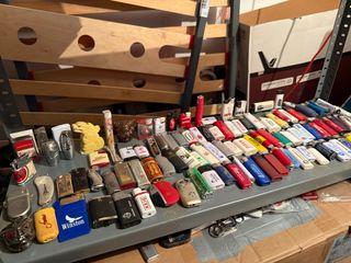 Lote de mecheros antiguos