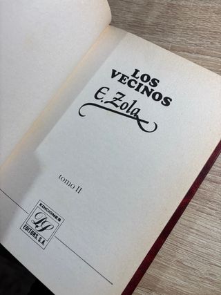 Los Vecinos Emile Zola