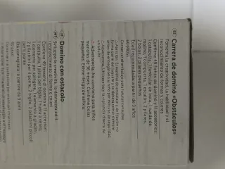 Carrera de dominó Obstáculos Playtive