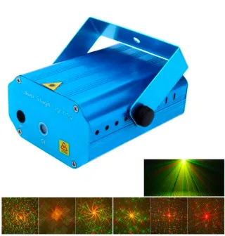 Proiettore Laser Disco Pub Party Sound