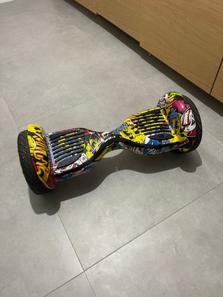 Hoverboard iWatBoard Graffiti - ¡COMO NUEVO!