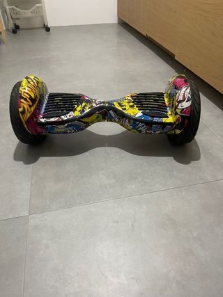 Hoverboard iWatBoard Graffiti - ¡COMO NUEVO!