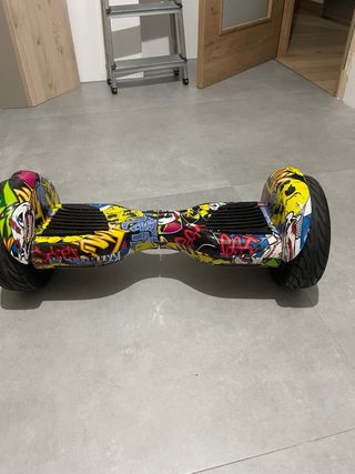 Hoverboard iWatBoard Graffiti - ¡COMO NUEVO!