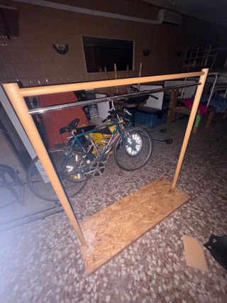 Perchero de madera y metal 1.30/1.20