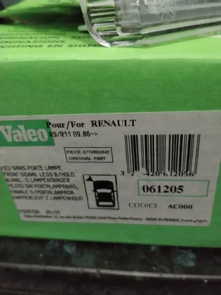 Intermitentes Delanteros Nuevos Renault 9/11