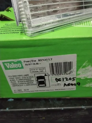 Intermitentes Delanteros Nuevos Renault 9/11