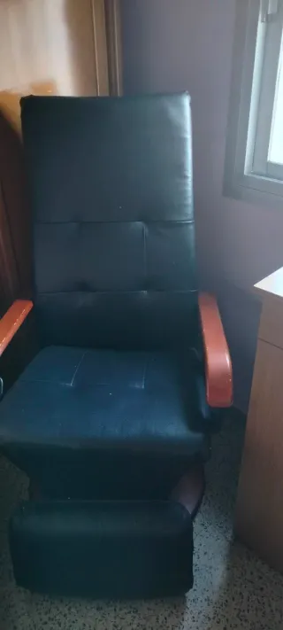 Sillón de masajes negro