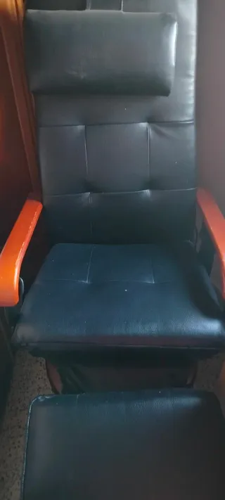 Sillón de masajes negro