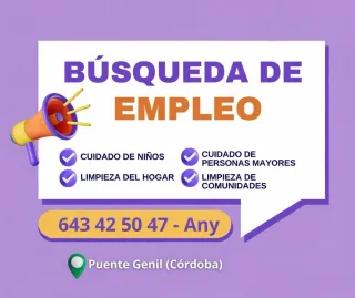 Buscando trabajo