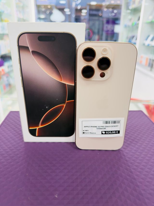 iPhone 16 Pro 256GB Desert Titanium