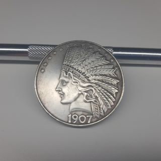 Moneda 10 Dólares 1907