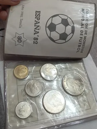 Mundial Futbol España 82 Serie Numismática