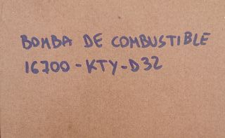 Bomba Combustible Honda CBR 125R JC39 07-10