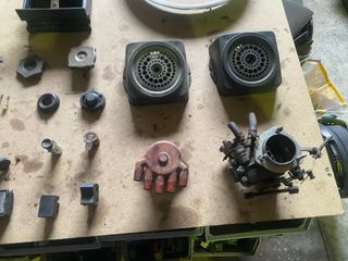 Peças Fiat 127 MK2, carburador, farolim, botões, c