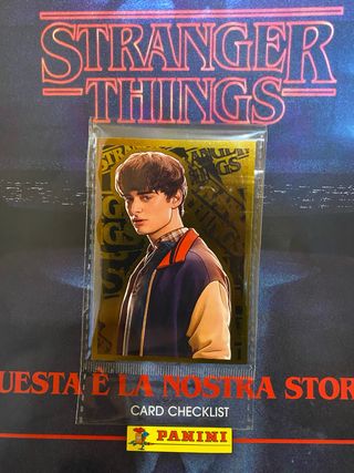 Card Will Stranger Things Limited Edition