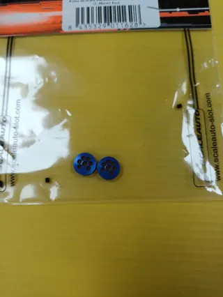 Polea Aluminio Scaleauto SC-1703B Azul