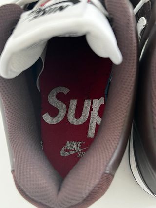 Nike SB Air Force 2 x Supreme Marrón