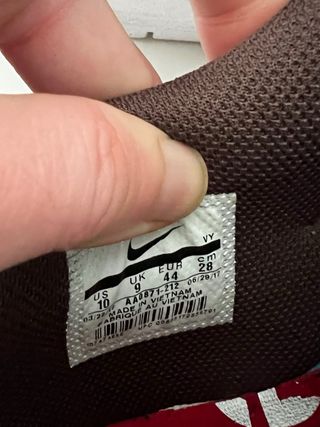 Nike SB Air Force 2 x Supreme Marrón