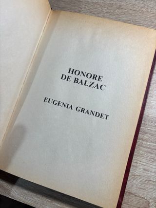 Eugenia Grandet Honore Balzac
